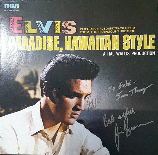 Elvis Presley : Paradise, Hawaiian Style (LP, Album, RE)