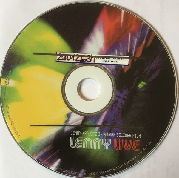 Lenny Kravitz : Lenny Live (DVD-Video,PAL,Multichannel)