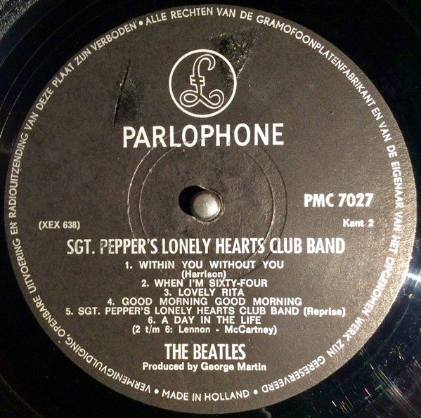 Beatles, The : Sgt. Pepper's Lonely Hearts Club Band (LP,Album,Mono)