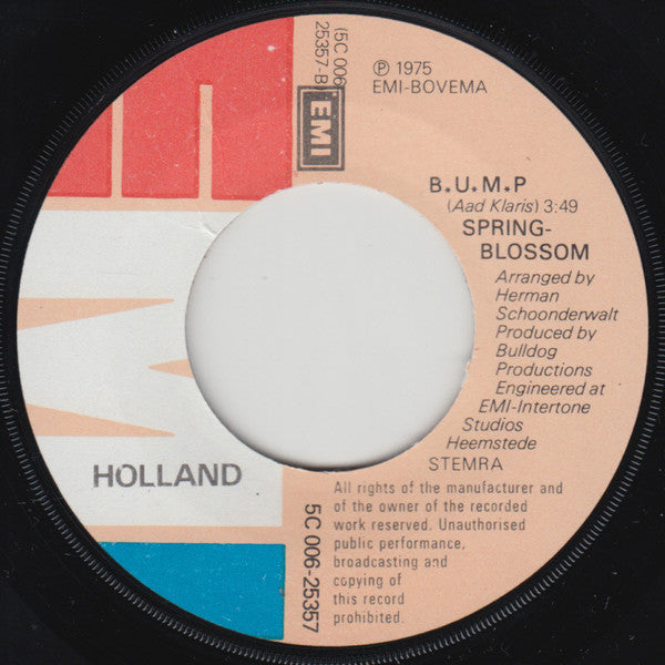 Springblossom : The White Shark / Bump (7",45 RPM,Single)