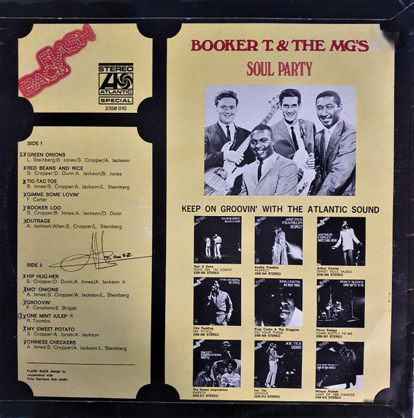 Booker T. & The MG's* : Soul Party (LP, Comp)