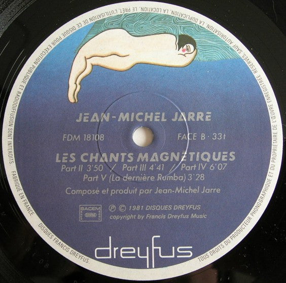 Jean-Michel Jarre : Les Chants Magnétiques (LP,Album)