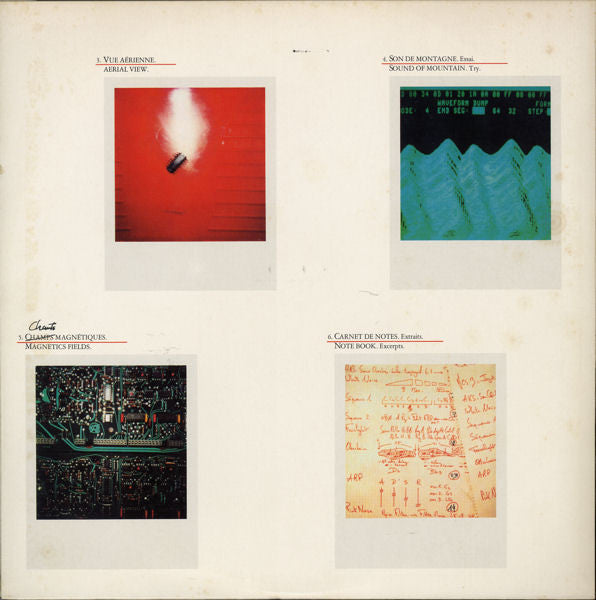 Jean-Michel Jarre : Les Chants Magnétiques (LP,Album)