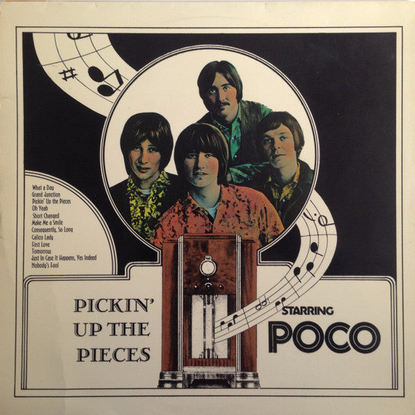Poco (3) : Pickin' Up The Pieces (LP, Album, RE, Fli)