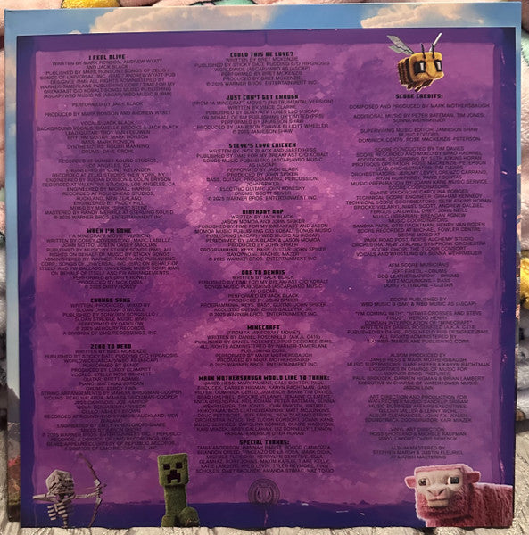 Various : A Minecraft Movie (Original Motion Picture Soundtrack) (LP,Limited Edition,Stereo)