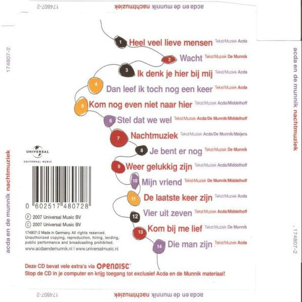 Acda en de Munnik : Nachtmuziek (Album,Enhanced)