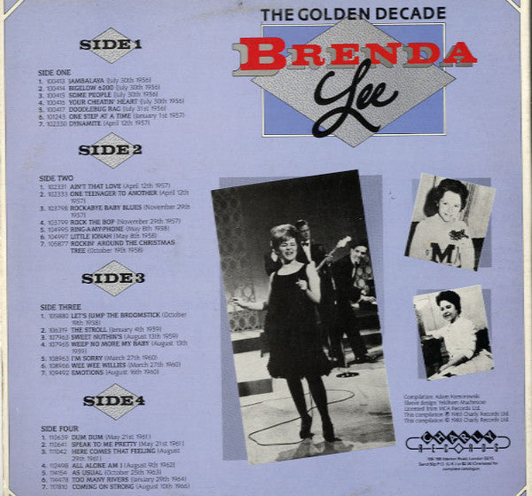 Brenda Lee : The Golden Decade (LP,Compilation)