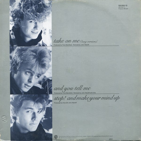 a-ha : Take On Me (Long Version) (12",45 RPM)