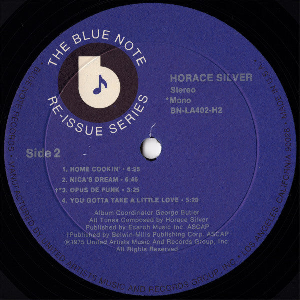 Horace Silver : Horace Silver (LP,Compilation,Stereo,Mono)