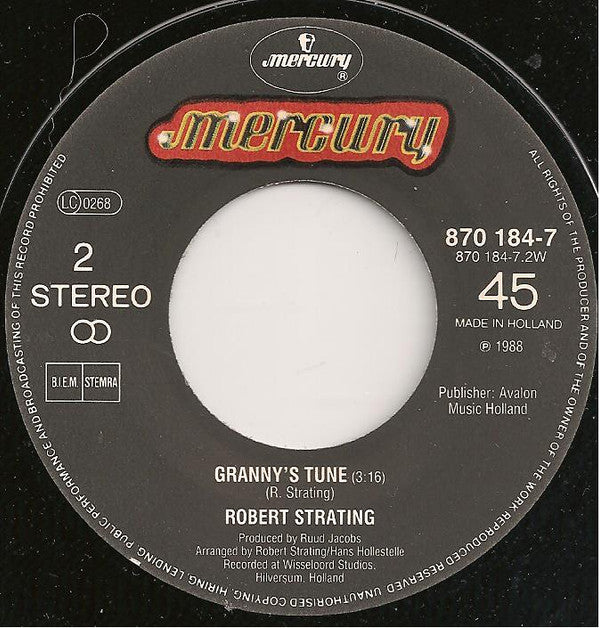 Robert Strating : Maladie D'Amour (7",Single,45 RPM)