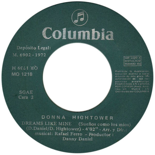 Donna Hightower : This World Today Is A Mess (7", Single, Mono)