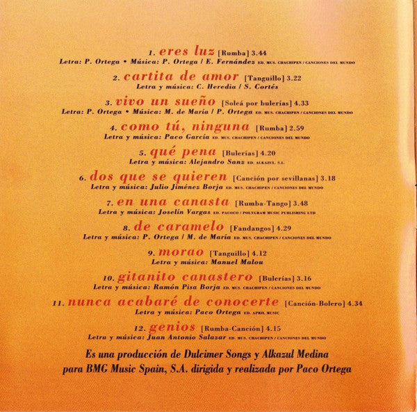 Niña Pastori : Eres Luz (Album)