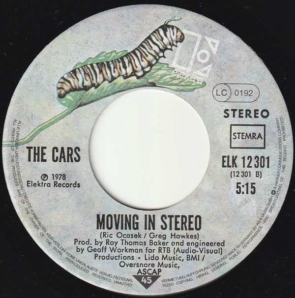 Cars, The : My Best Friend's Girl (7",45 RPM,Single,Stereo)