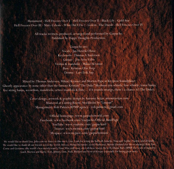 Gazpacho (2) : March Of Ghosts (Album)
