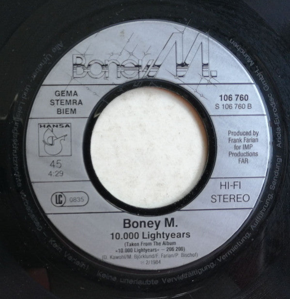 Boney M. : Kalimba De Luna (7",45 RPM,Single)