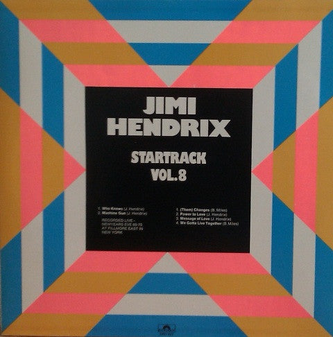 Jimi Hendrix : Startrack Vol. 8 (LP,Album,Stereo)