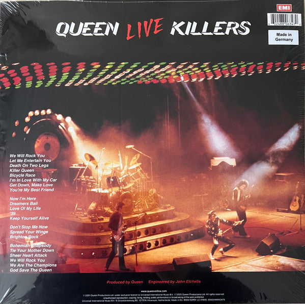 Queen : Live Killers (LP,Album,Reissue)
