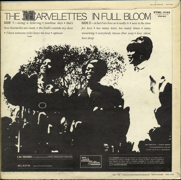 Marvelettes, The : In Full Bloom (LP,Album)