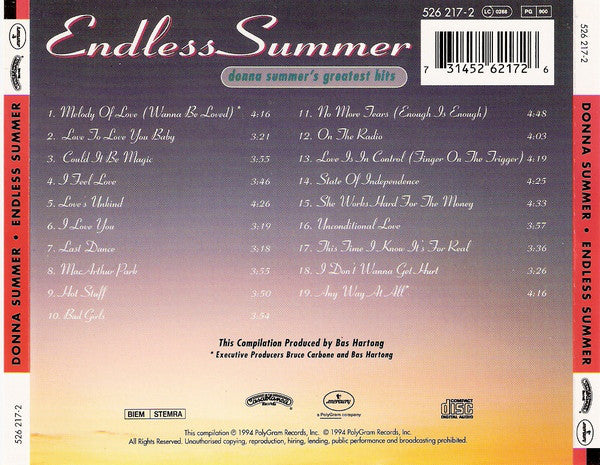 Donna Summer : Endless Summer (Compilation)