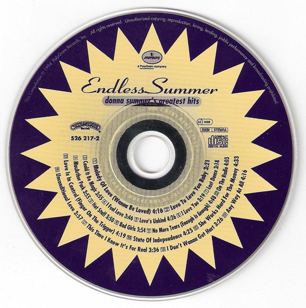 Donna Summer : Endless Summer (Compilation)