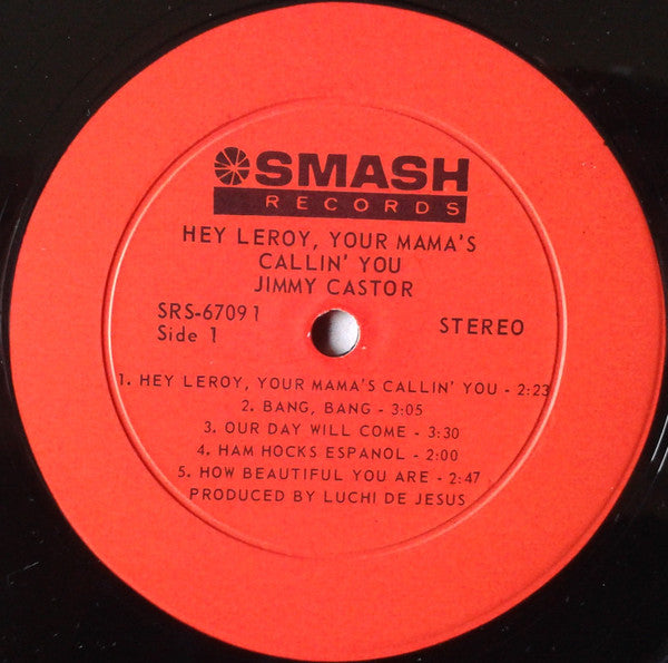 Jimmy Castor : Hey Leroy (LP, Album)