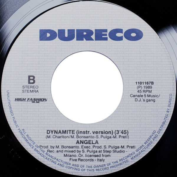 Angela (2) : Dynamite (7",45 RPM)