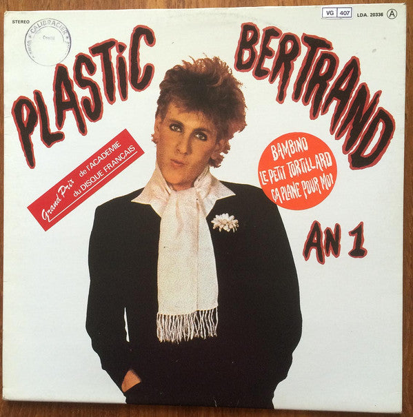 Plastic Bertrand : An 1 (LP, Album, Gat)