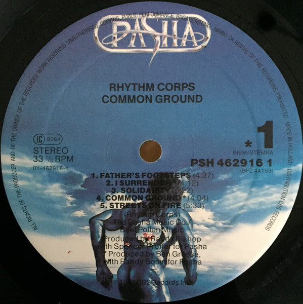 Rhythm Corps : Common Ground (LP,Album)