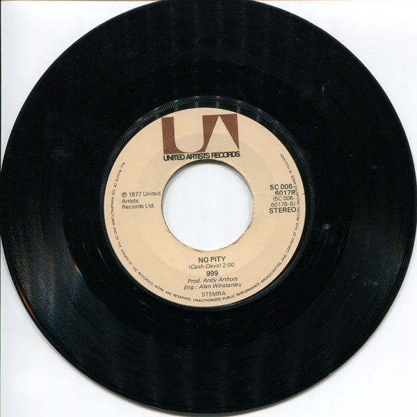 999 : Nasty, Nasty (7",45 RPM,Single)