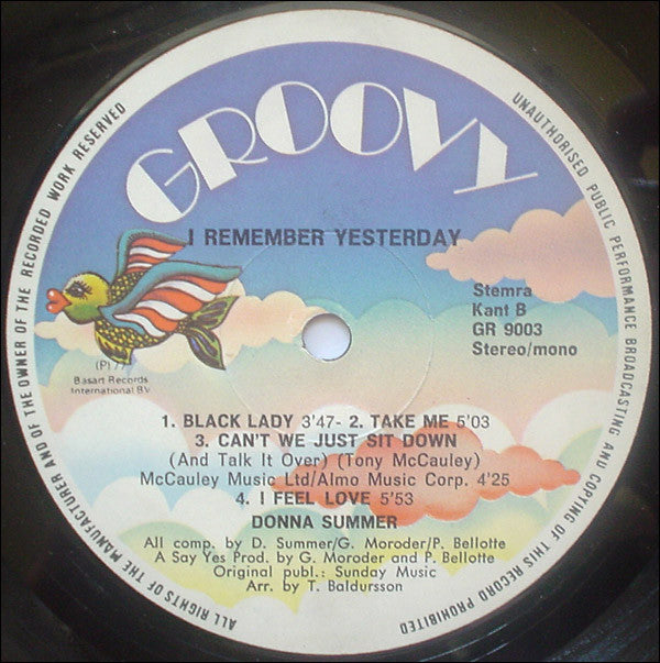 Donna Summer : I Remember Yesterday (LP,Album)