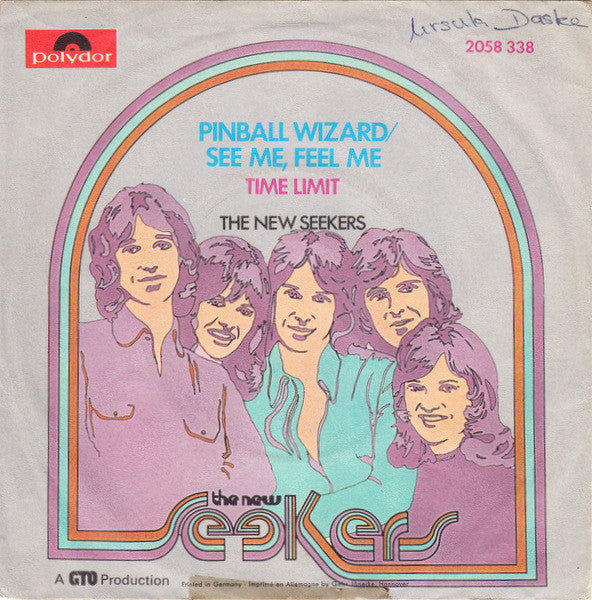 New Seekers, The : Pinball Wizard / See Me, Feel Me (7",Single,45 RPM)
