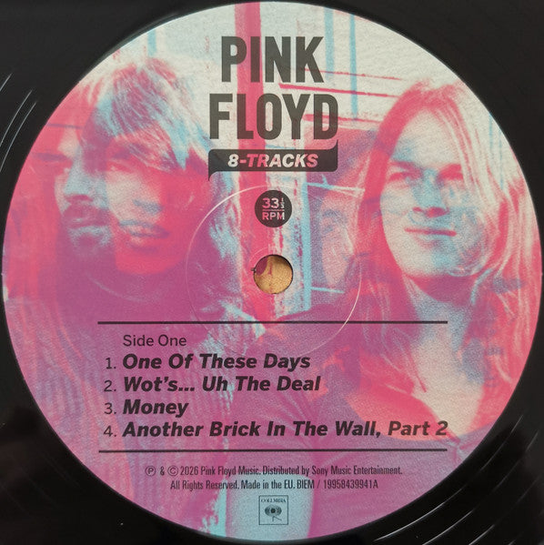 Pink Floyd : 8-Tracks (LP,Compilation)