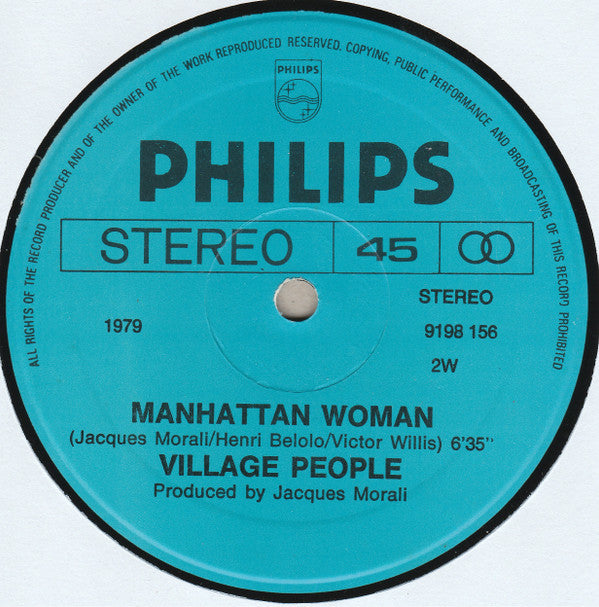 Village People : In The Navy (12",45 RPM,Maxi-Single,Stereo)