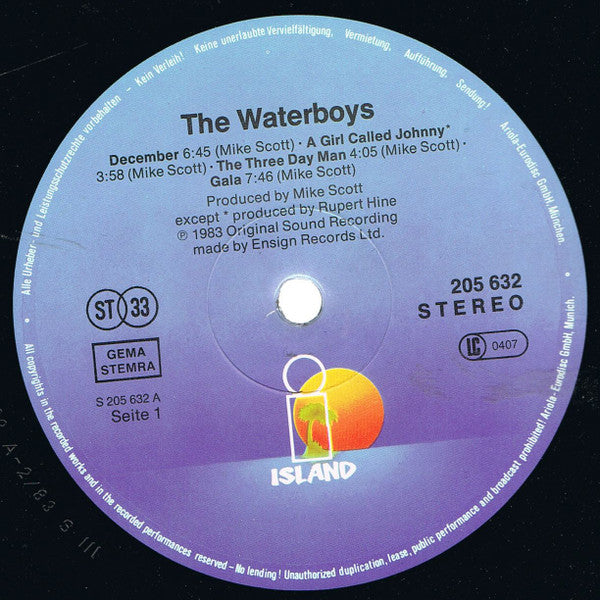 The Waterboys : The Waterboys (LP, Album)