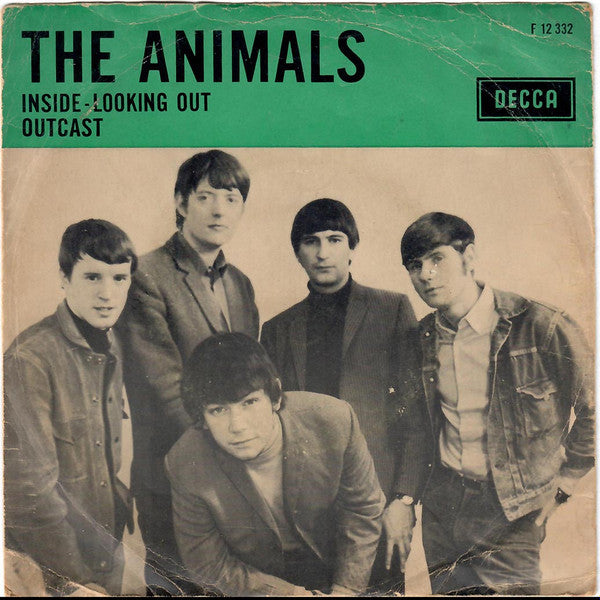 The Animals : Inside-Looking Out (7", Single, Mono)