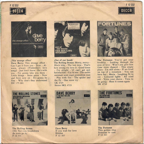The Animals : Inside-Looking Out (7", Single, Mono)