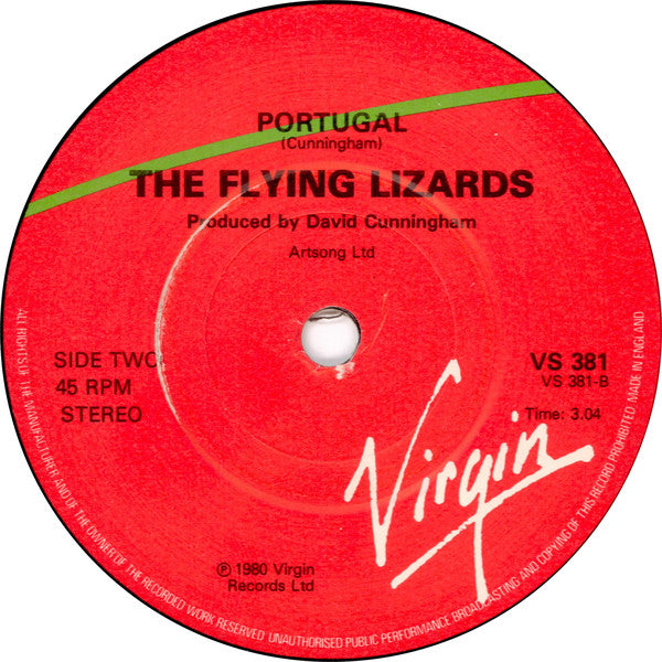 Flying Lizards, The : Move On Up (7",45 RPM)