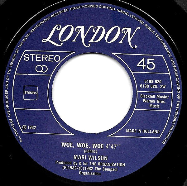 Mari Wilson : Just What I Always Wanted (7",Single)