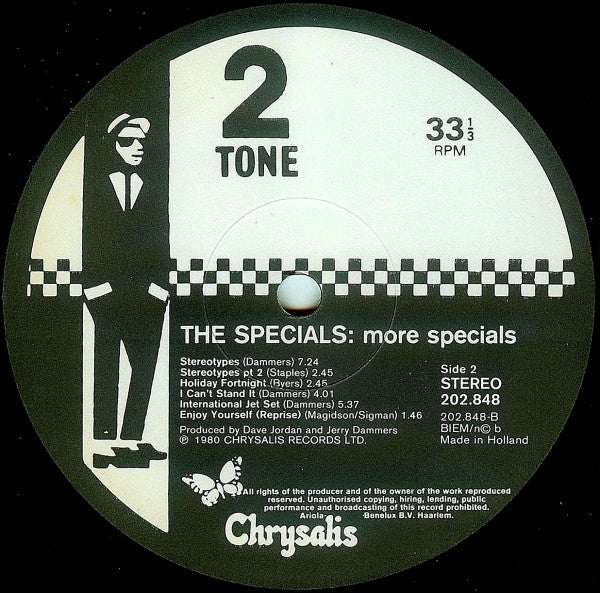 Specials, The : More Specials (LP,Album,Stereo)