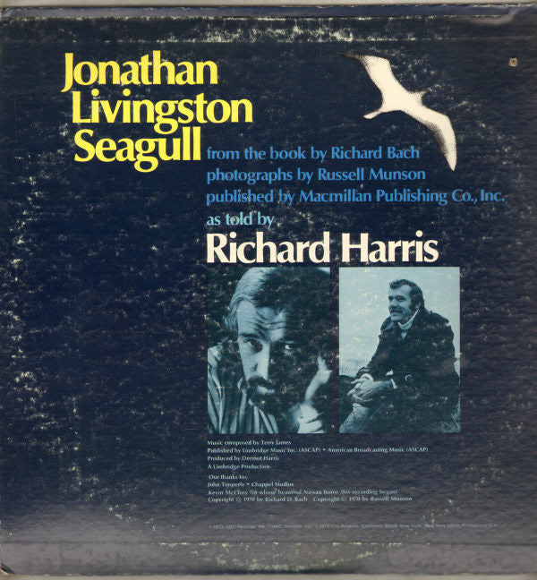 Richard Harris : Jonathan Livingston Seagull (LP,Album)