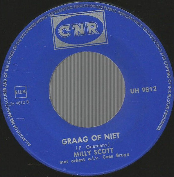 Milly Scott : Fernando En Filippo (7",45 RPM,Single)