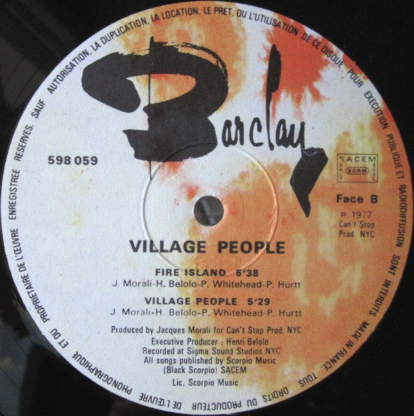 Village People : Village People (LP,Album)