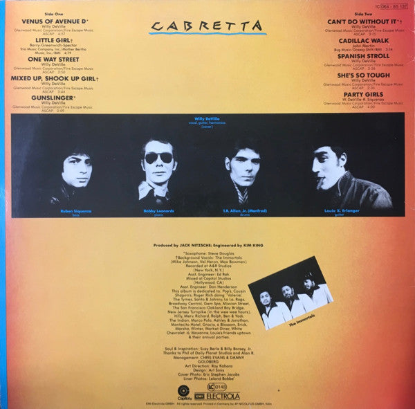 Mink DeVille : Cabretta (LP, Album)