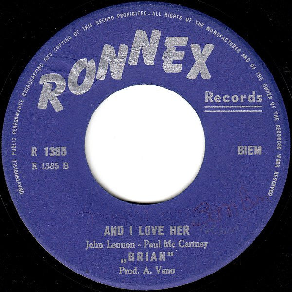 Brian (19) : Give And Take (7",45 RPM,Single)