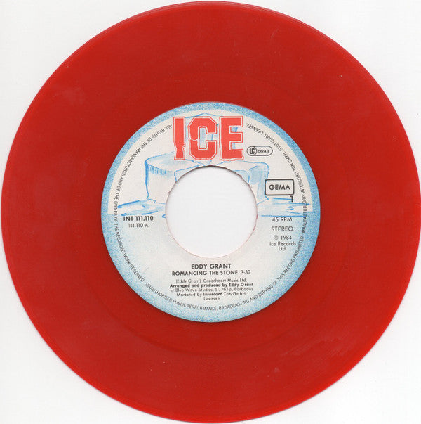Eddy Grant : Romancing The Stone (7",45 RPM,Single)