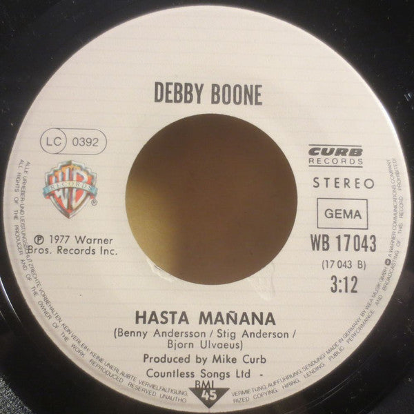 Debby Boone : You Light Up My Life (7",45 RPM,Single,Stereo)
