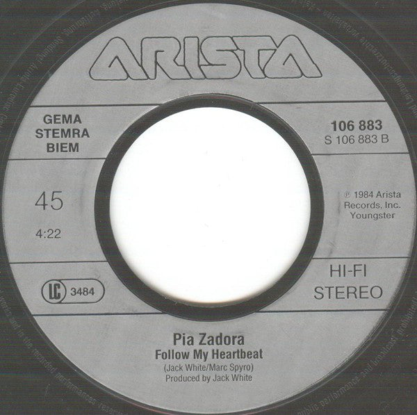 Jermaine Jackson, Pia Zadora : When The Rain Begins To Fall (7",45 RPM,Single)