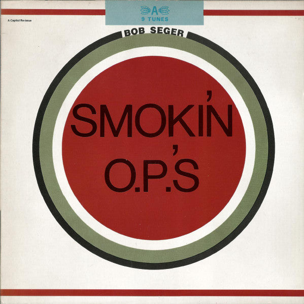 Bob Seger : Smokin' O.P.'S (LP,Album,Reissue)