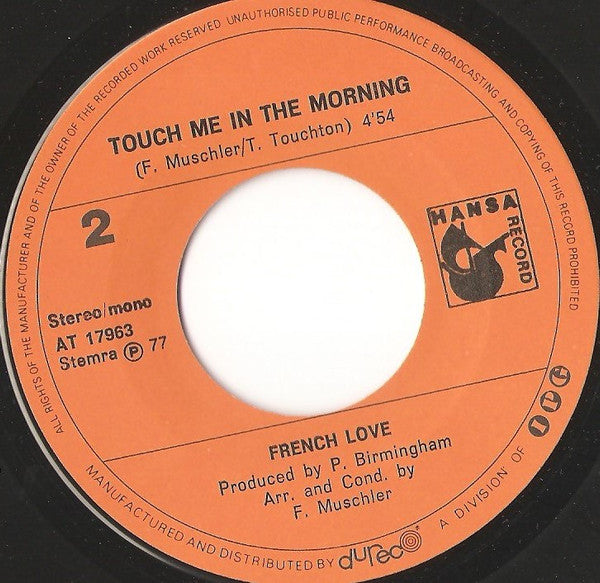 French Love : Deep Blue Feeling (7",45 RPM,Single)