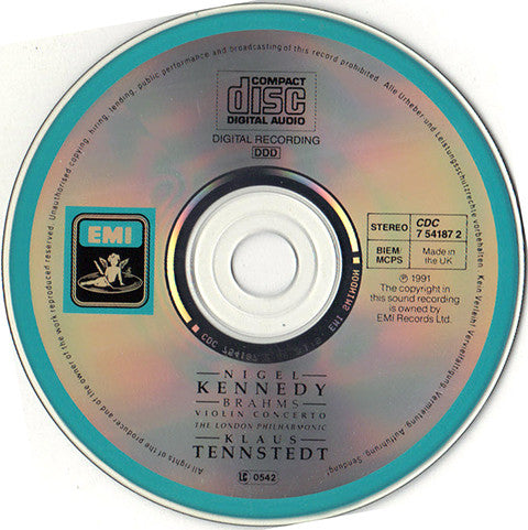 Nigel Kennedy · Johannes Brahms · London Philharmonic Orchestra, The · Klaus Tennstedt : Violin Concerto (Album)
